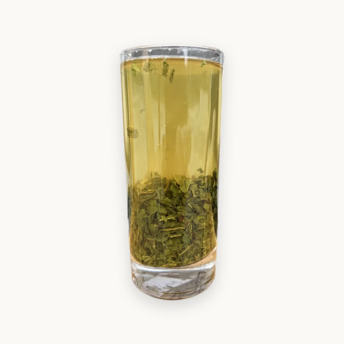 Green tea liquor reference used for sample evaluation